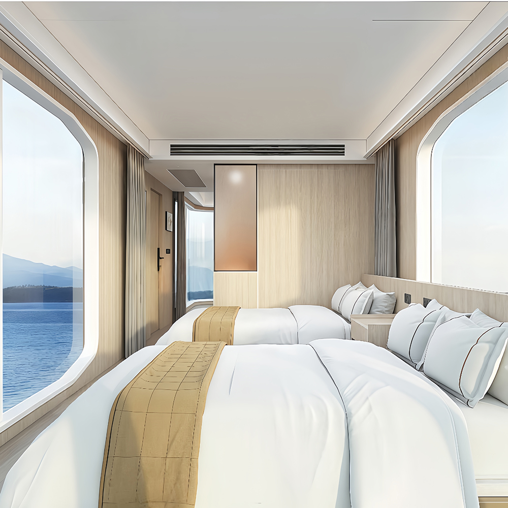 Cabines de resort cápsula móvel destacáveis ​​C5