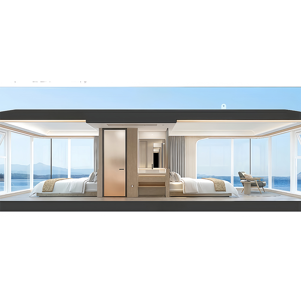Cabines de resort cápsula móvel destacáveis ​​C5