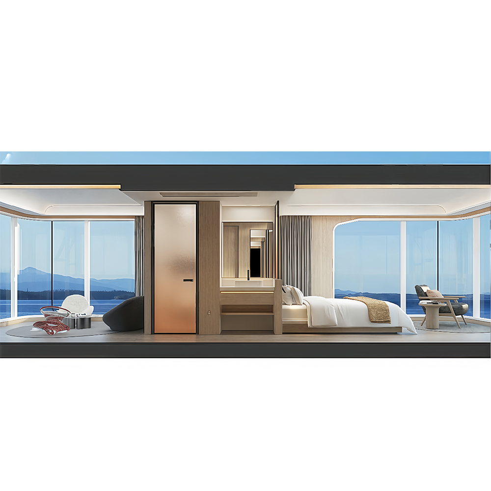 Cabines de resort cápsula móvel destacáveis ​​C5