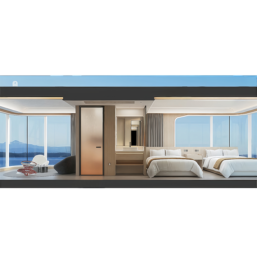 Cabines de resort cápsula móvel destacáveis ​​C5