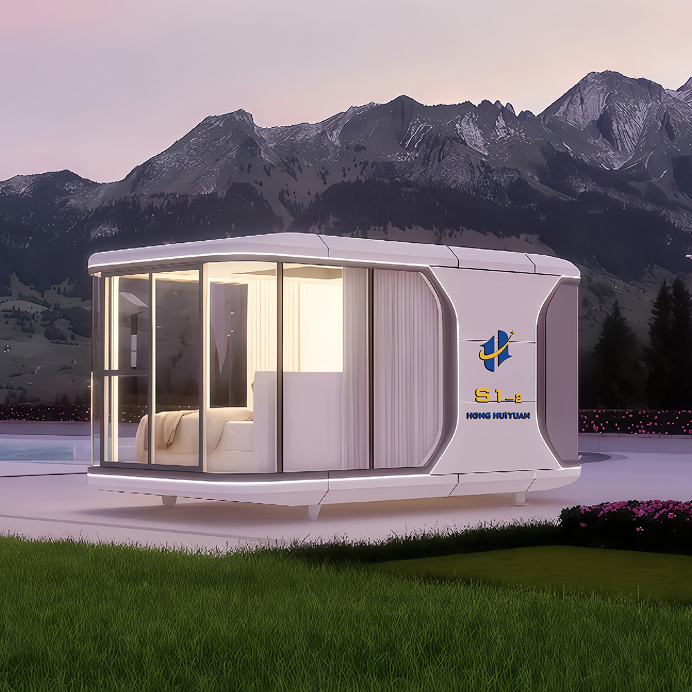 Residência modular fechada pré-fabricada S1