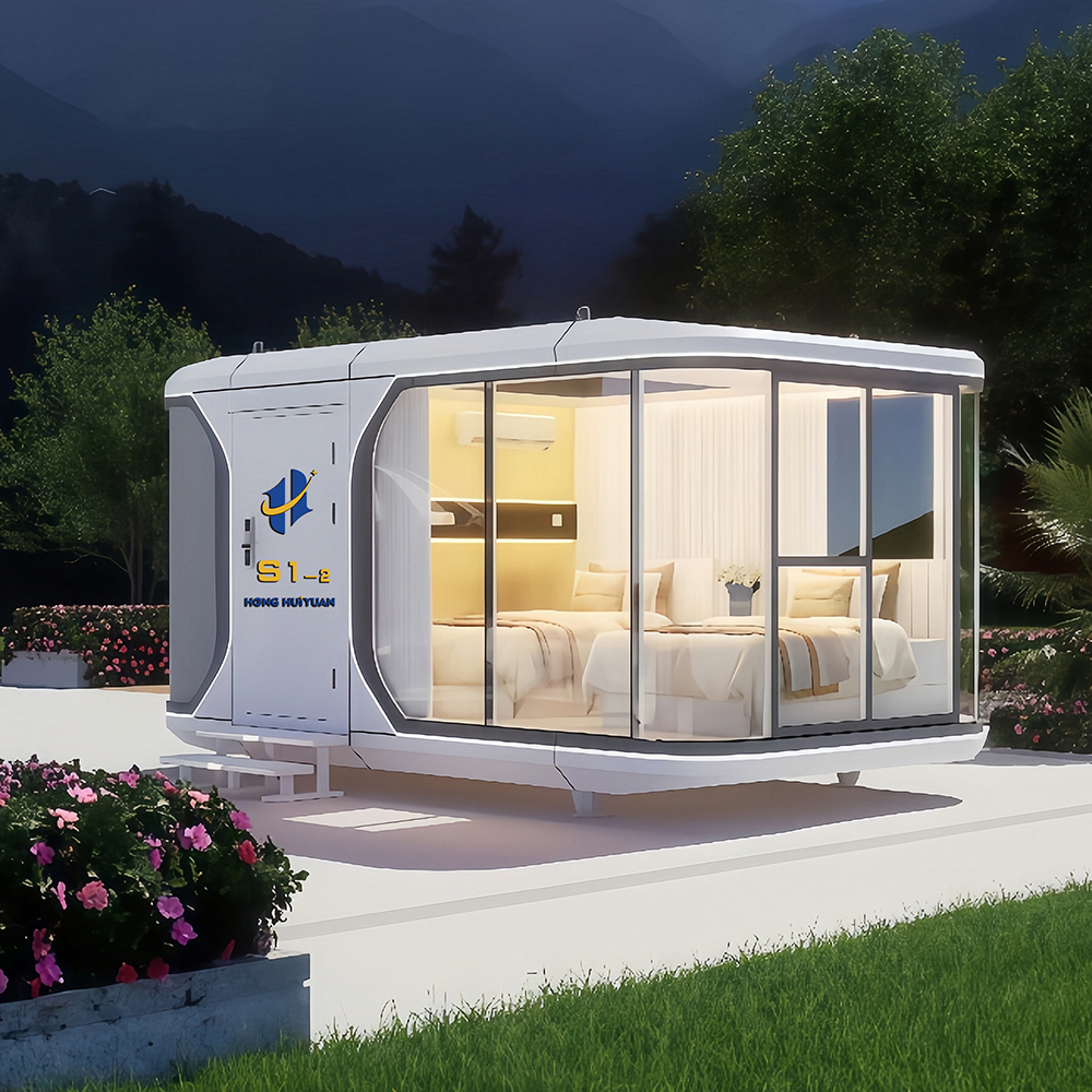 Residência modular fechada pré-fabricada S1