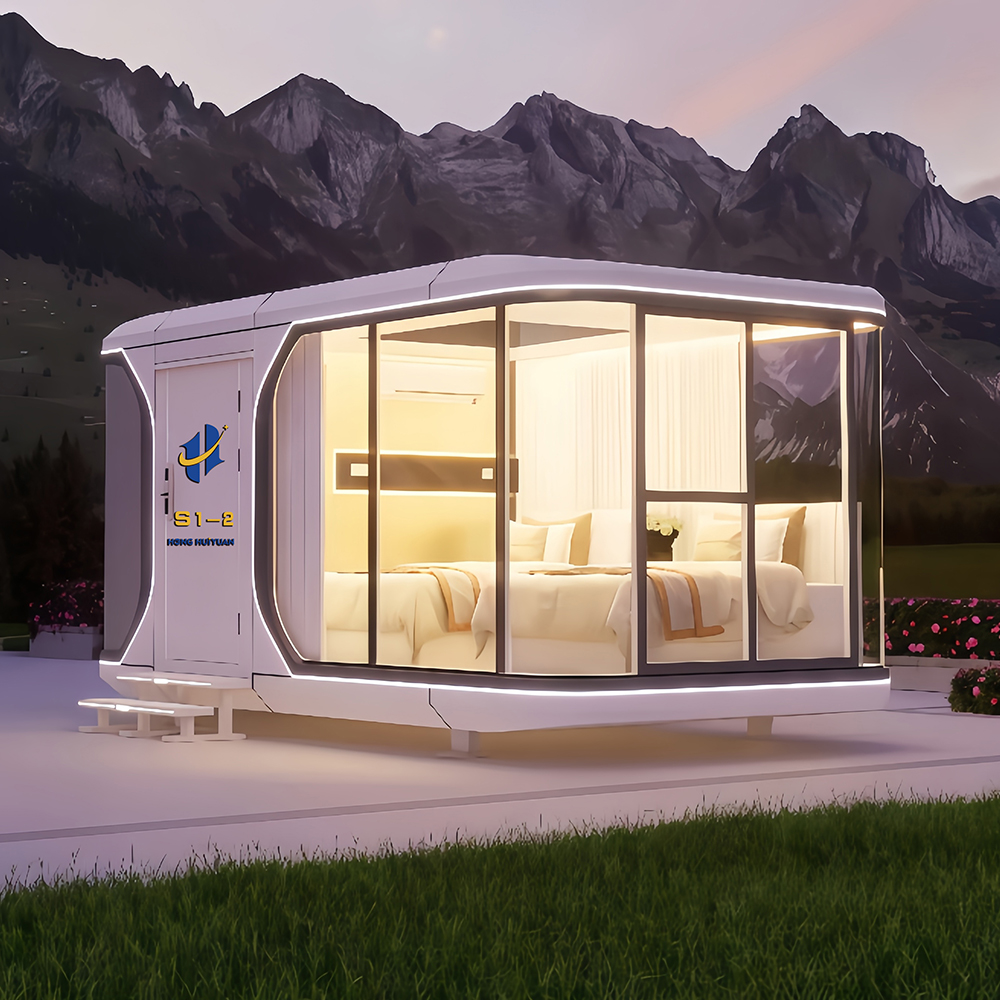 Residência modular fechada pré-fabricada S1