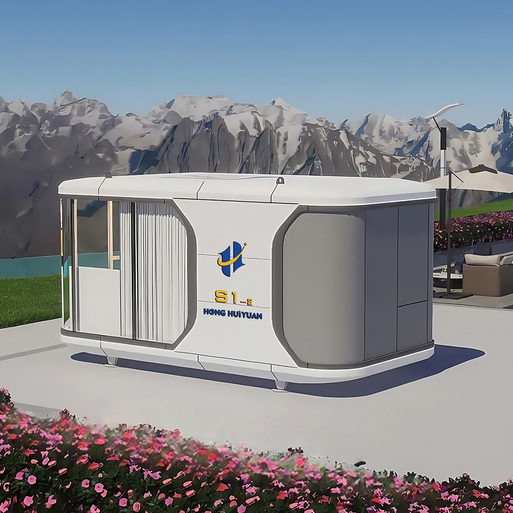Residência modular fechada pré-fabricada S1