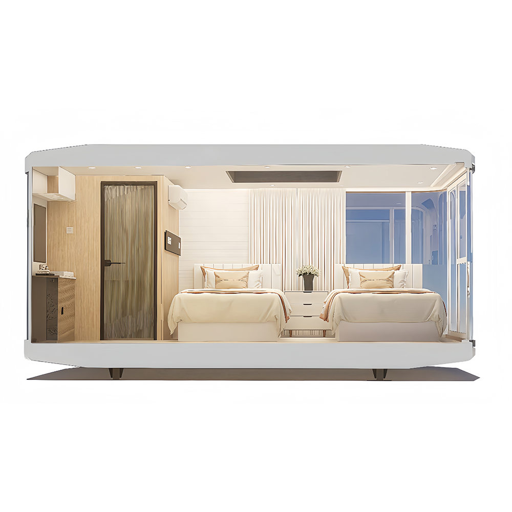 Residência modular fechada pré-fabricada S1