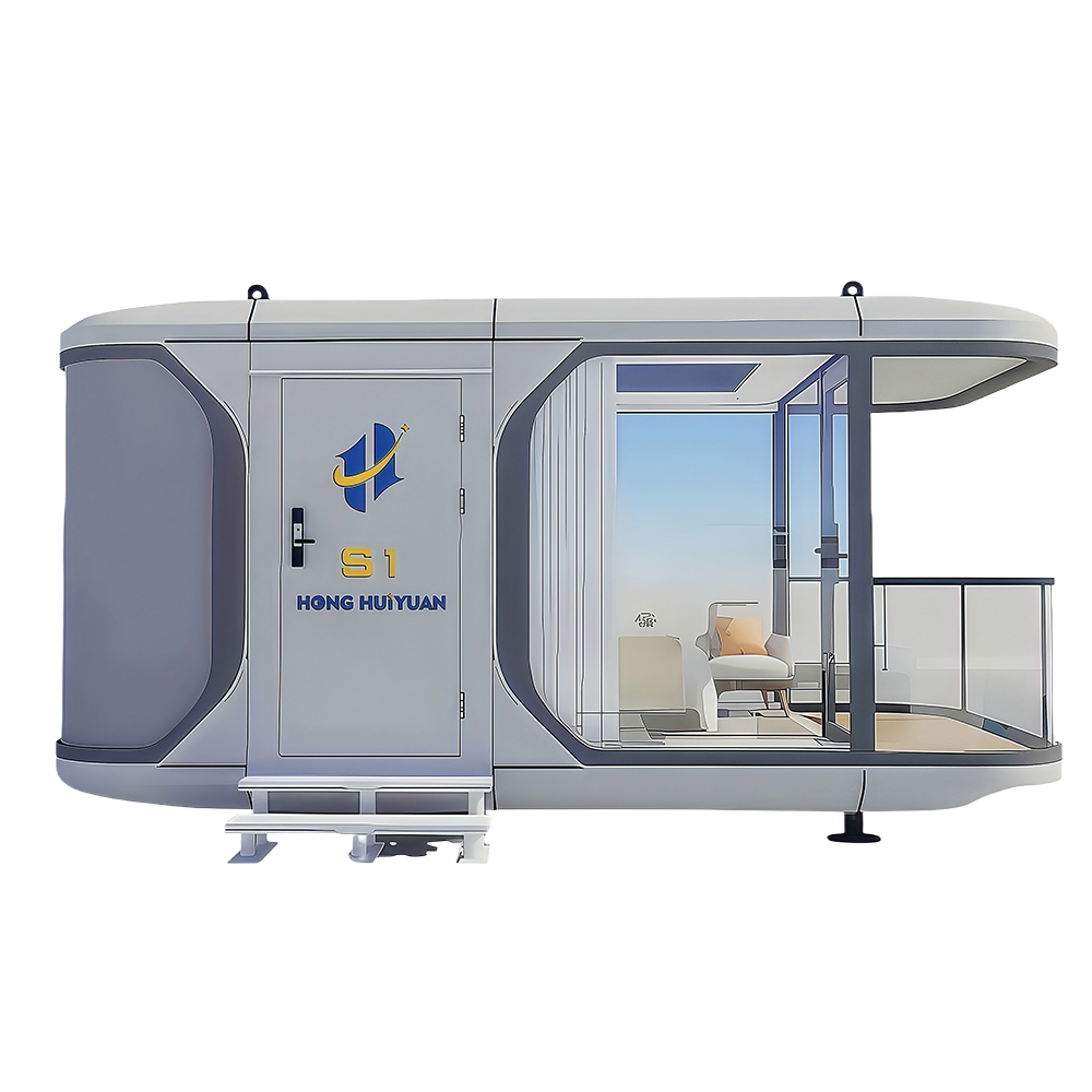 Casa de cápsula modular pré-fabricada padrão S1