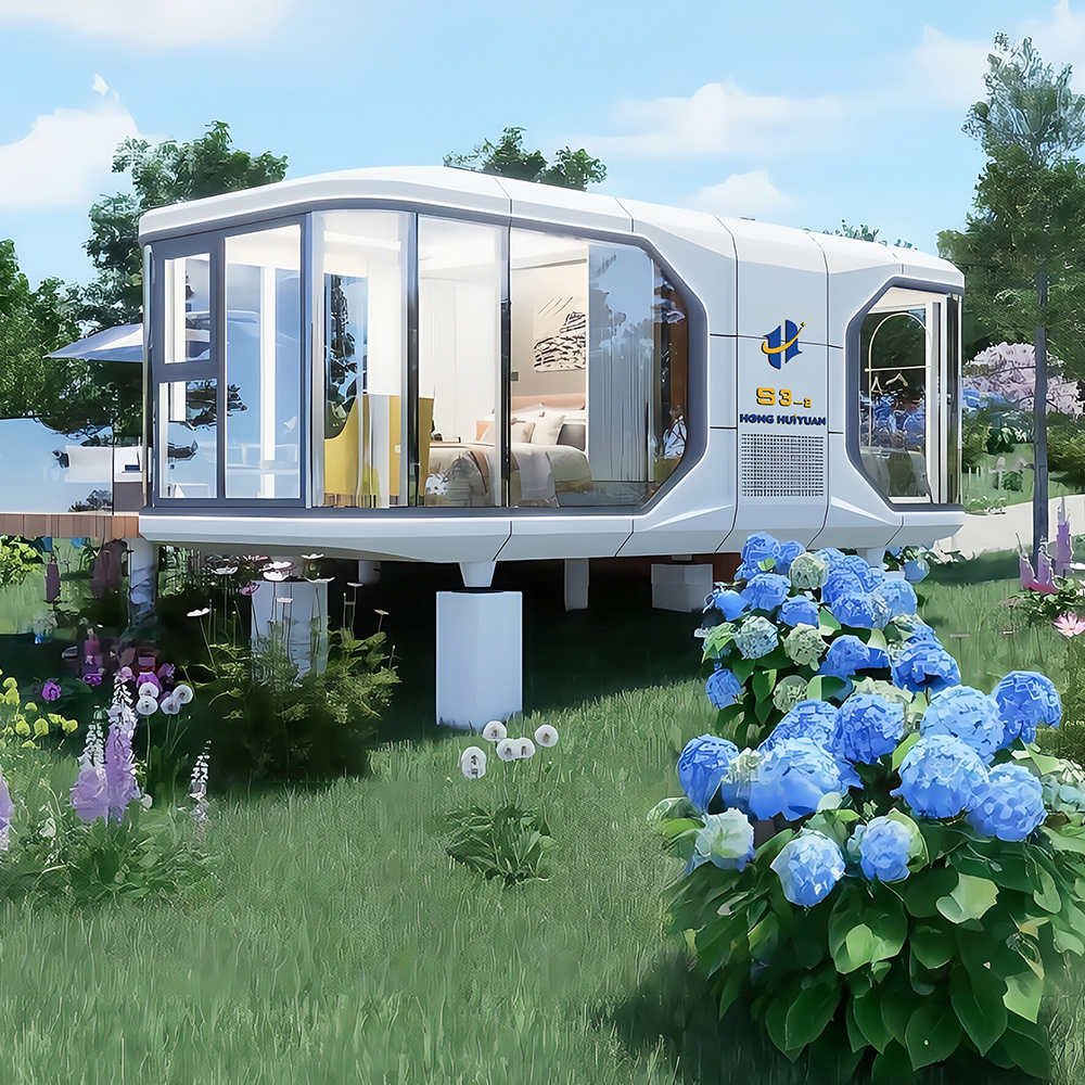 Casas de cápsulas modulares panorâmicas S3-2