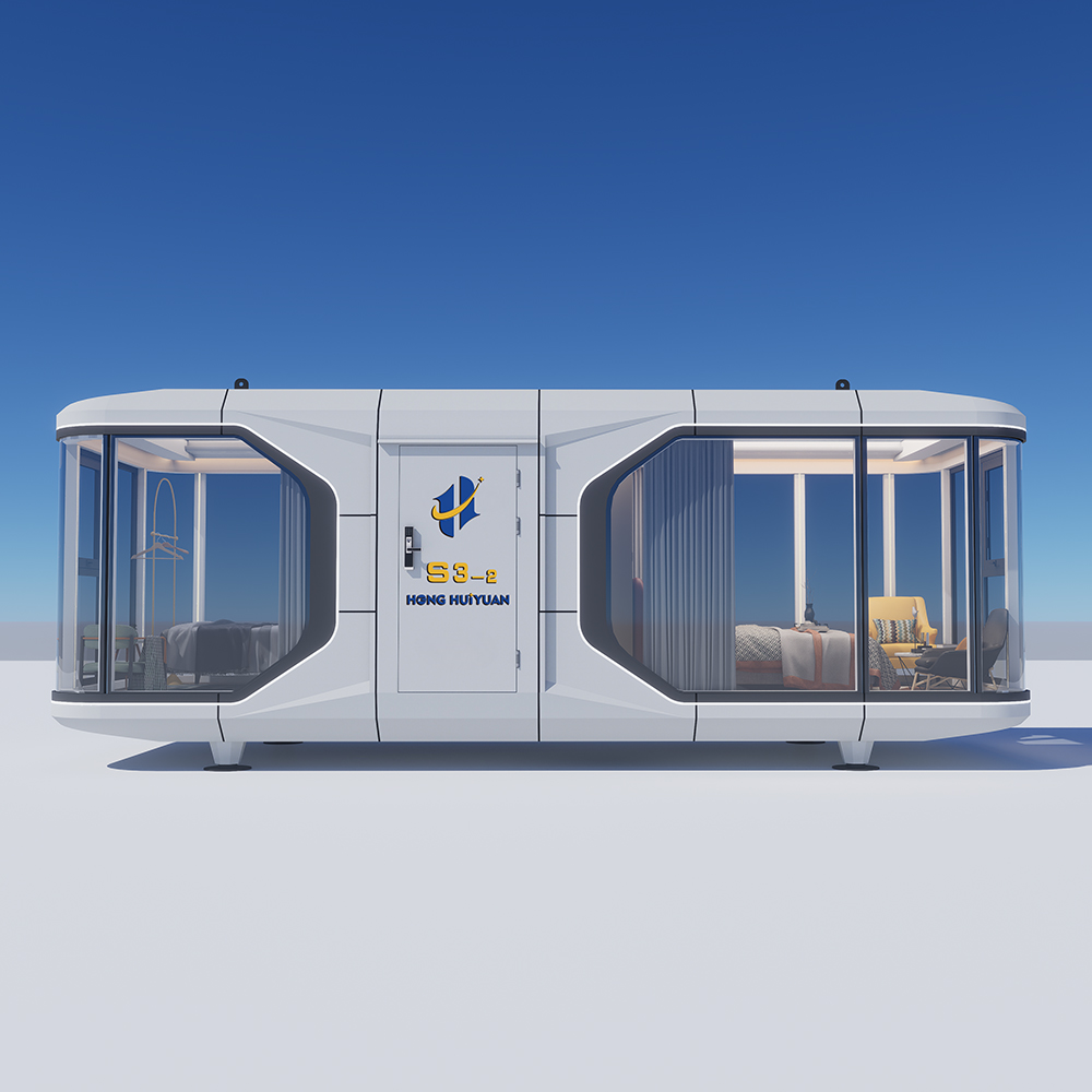 Casas de cápsulas modulares panorâmicas S3-2