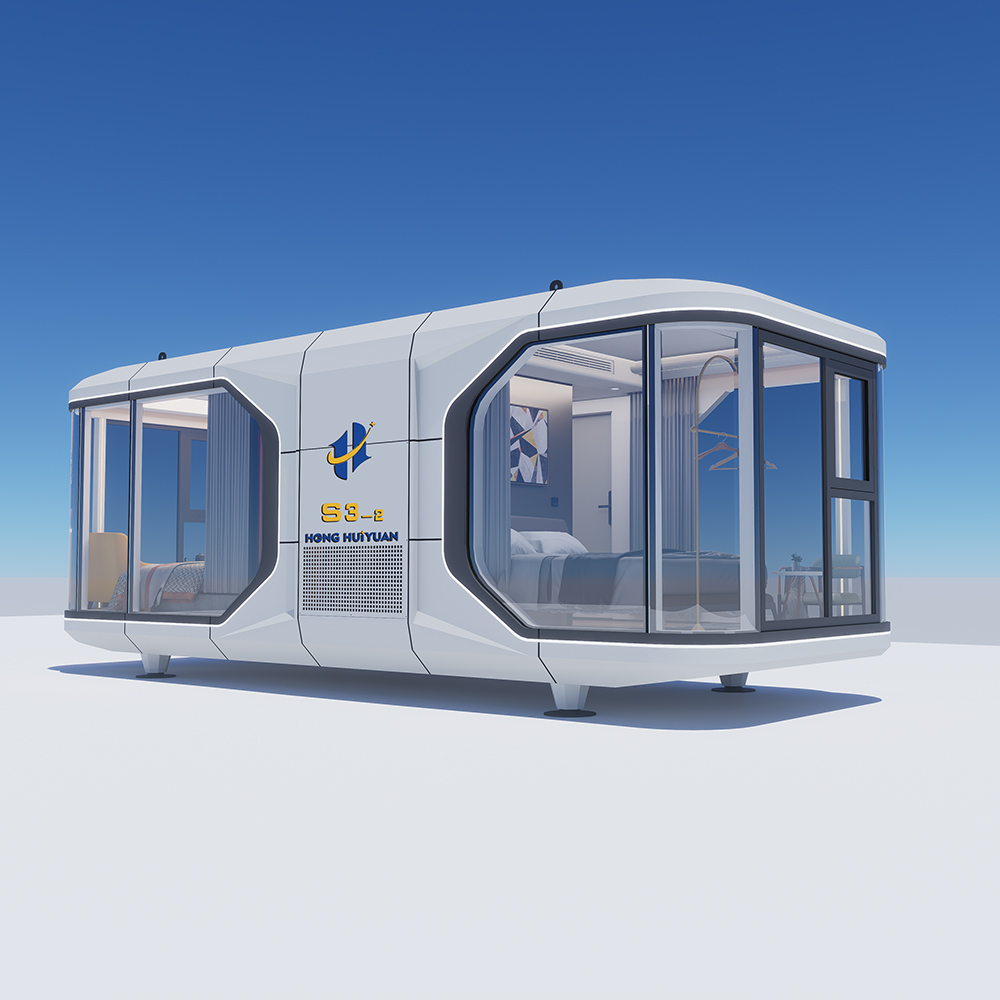 Casas de cápsulas modulares panorâmicas S3-2