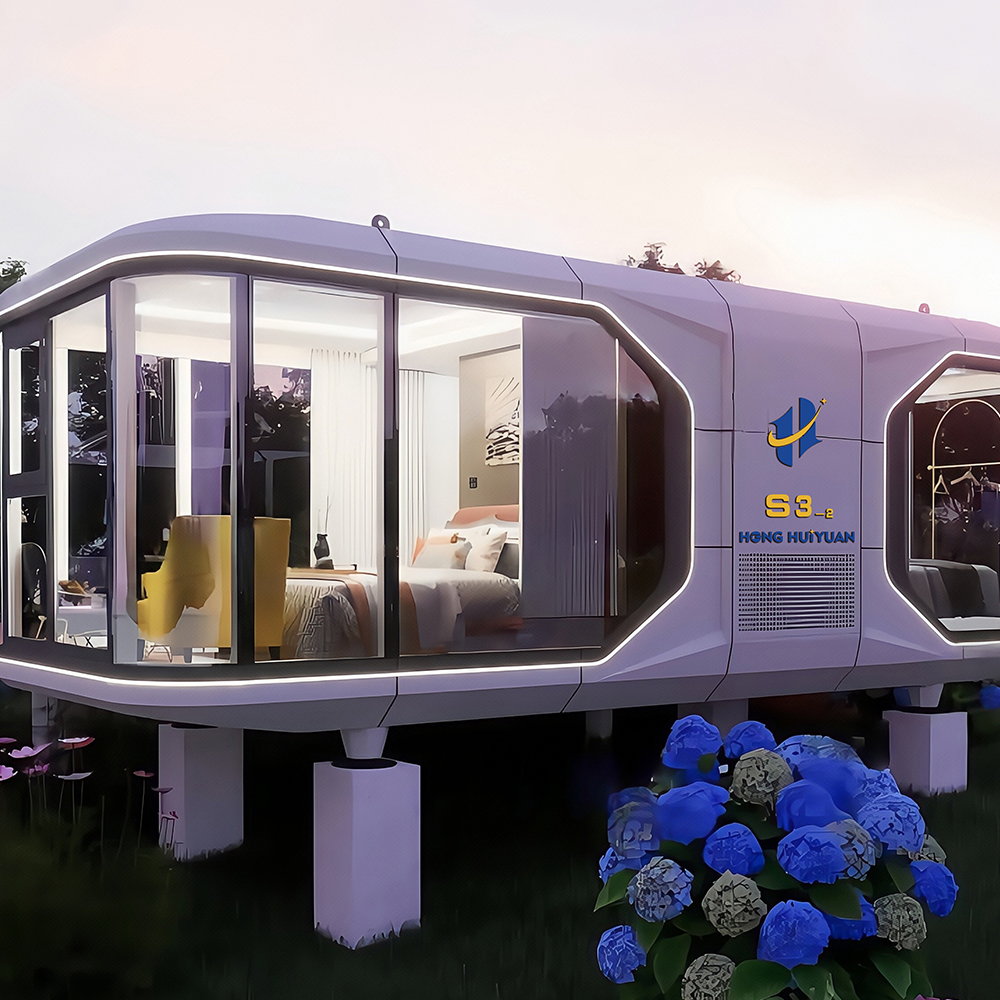 Casas de cápsulas modulares panorâmicas S3-2