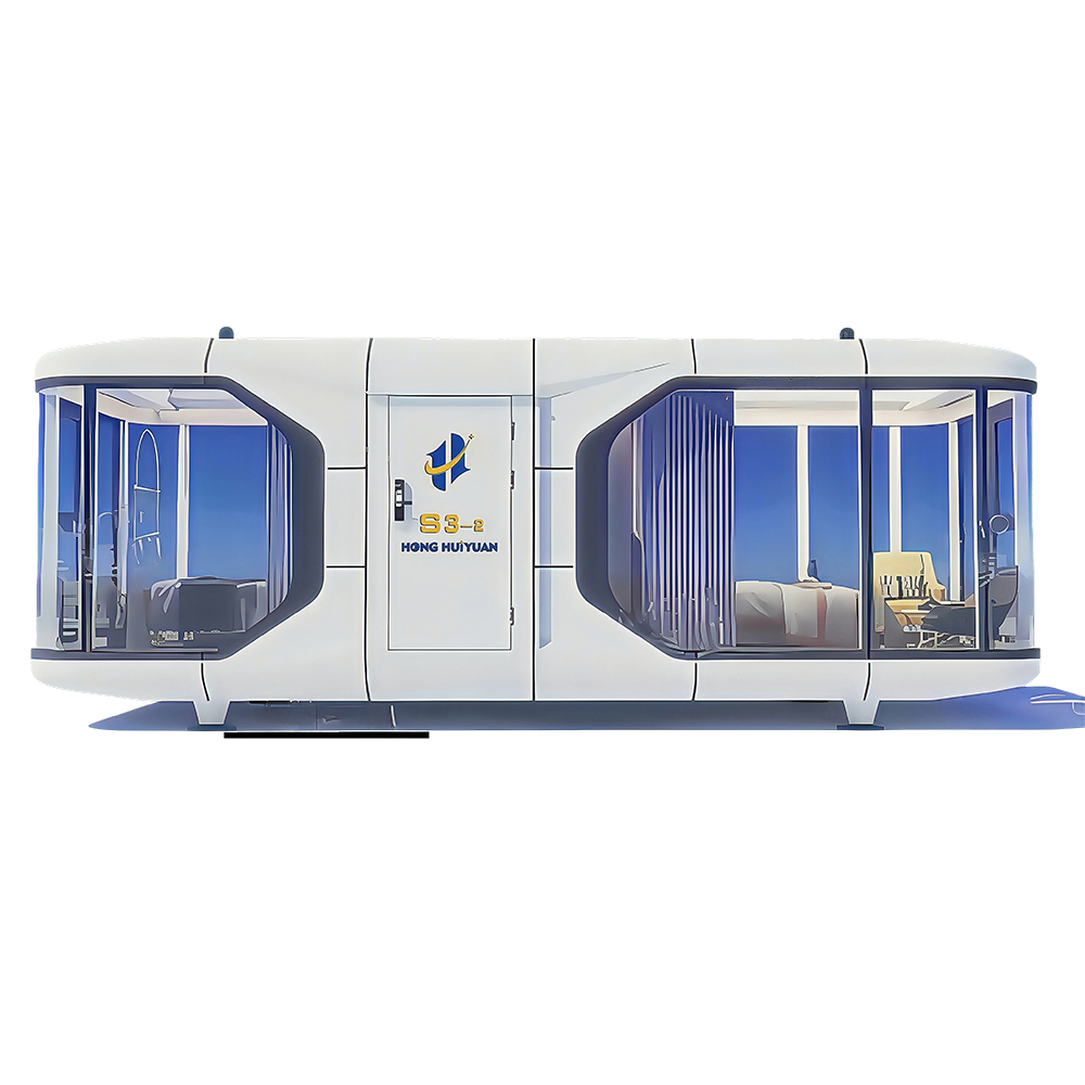 Casas de cápsulas modulares panorâmicas S3-2