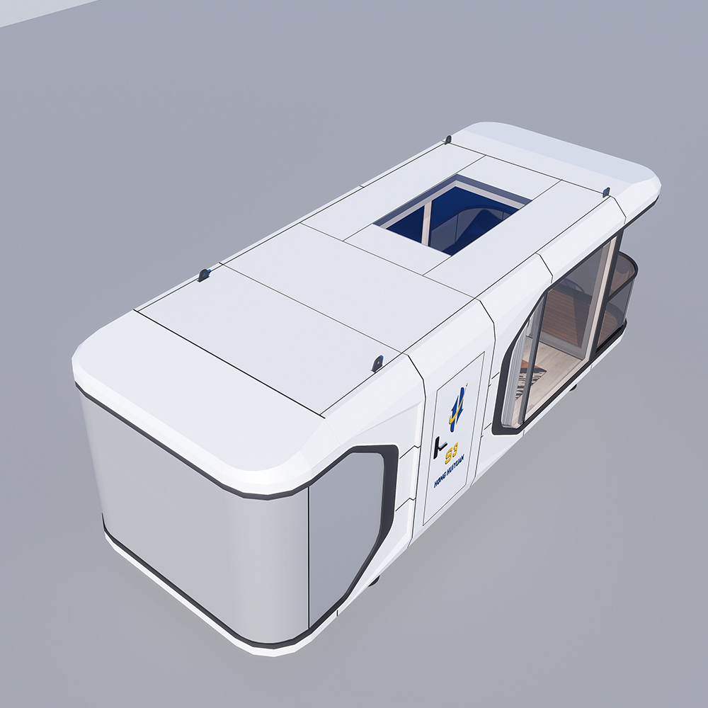 Casa modular inteligente pré-fabricada padrão S3