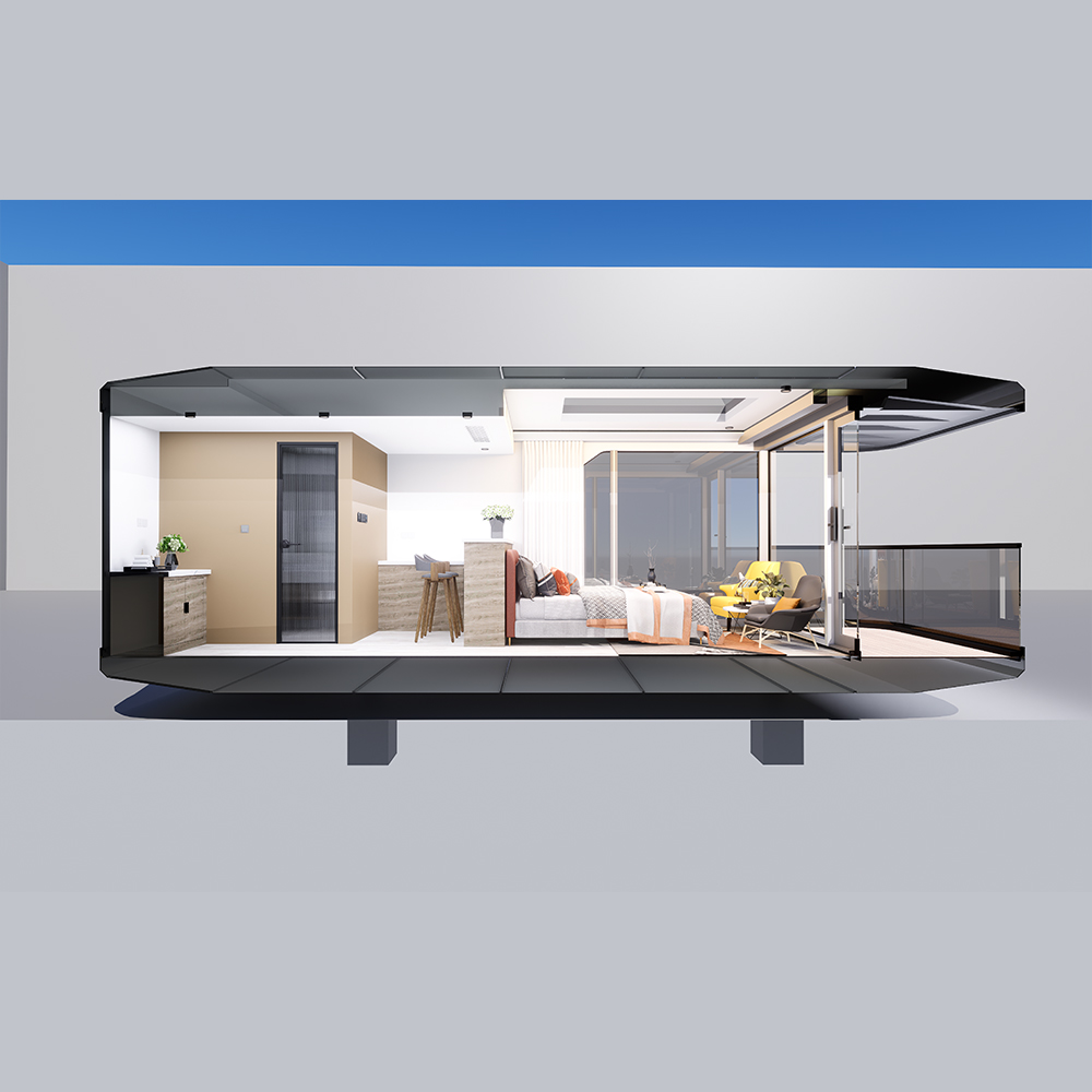Casa modular inteligente pré-fabricada padrão S3