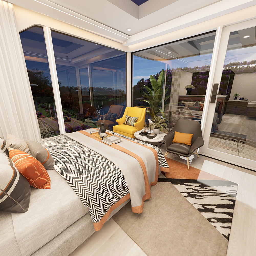 Casa modular inteligente pré-fabricada padrão S3