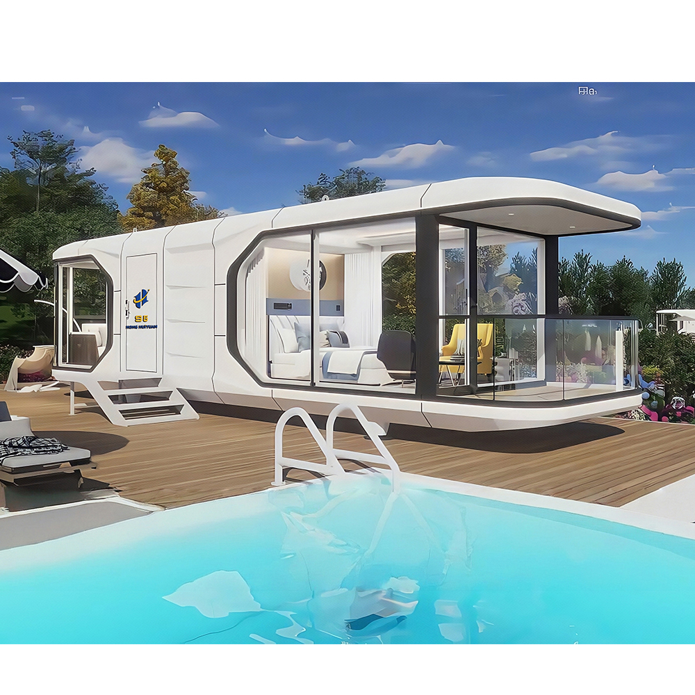 Casas cápsulas cênicas portáteis S5