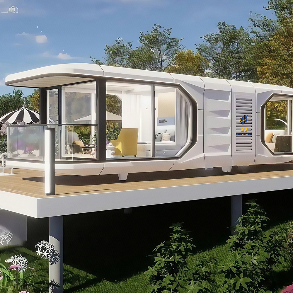 Casas cápsulas cênicas portáteis S5