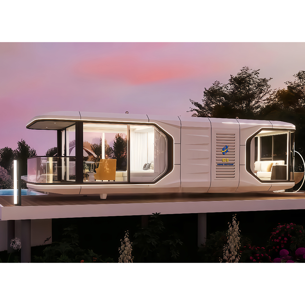 Casas cápsulas cênicas portáteis S5