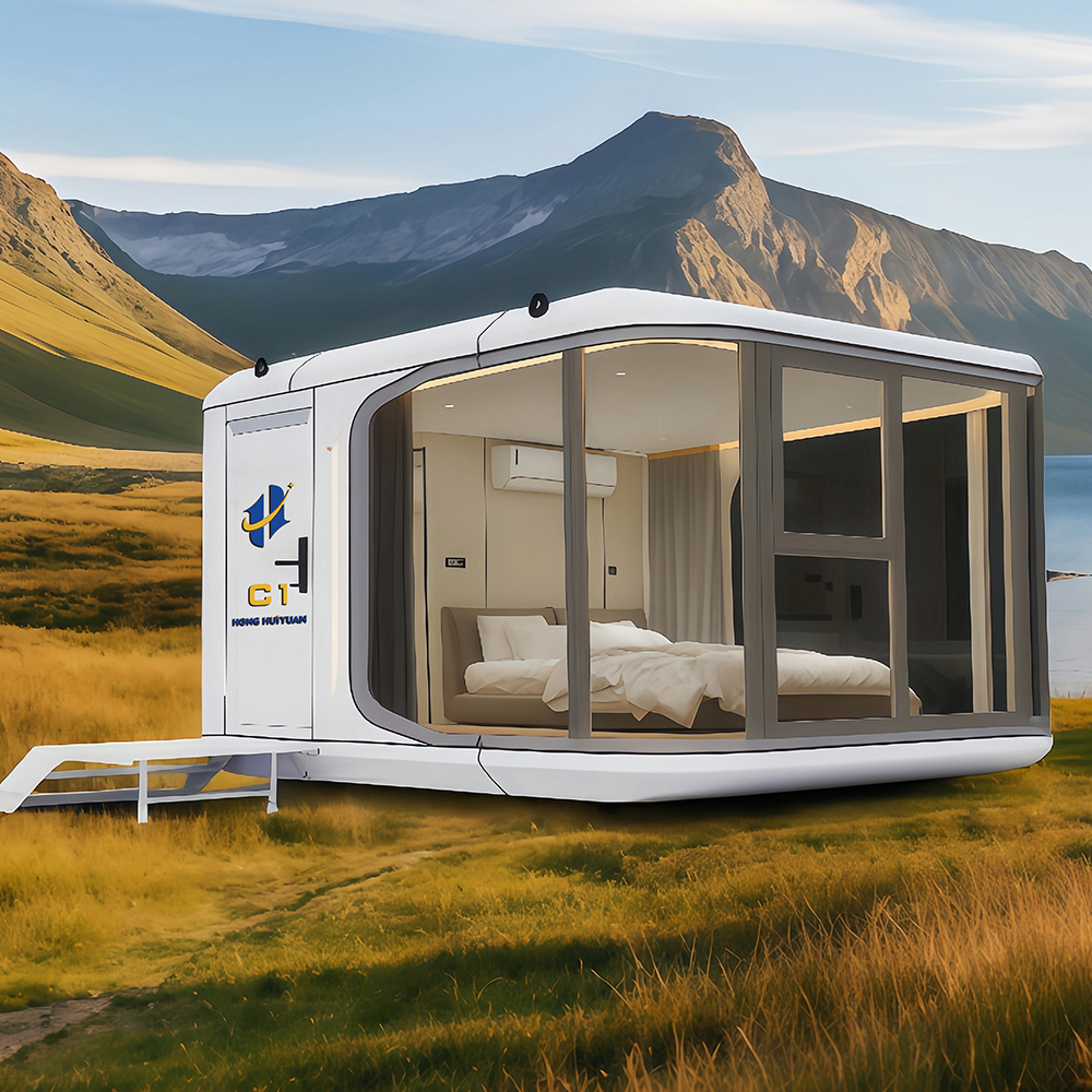 Cápsulas de acampamento modulares para paisagem C1