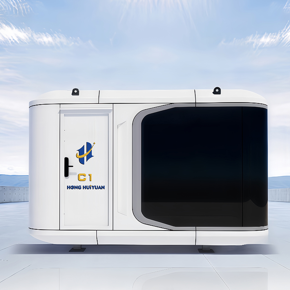 Cápsulas de acampamento modulares para paisagem C1